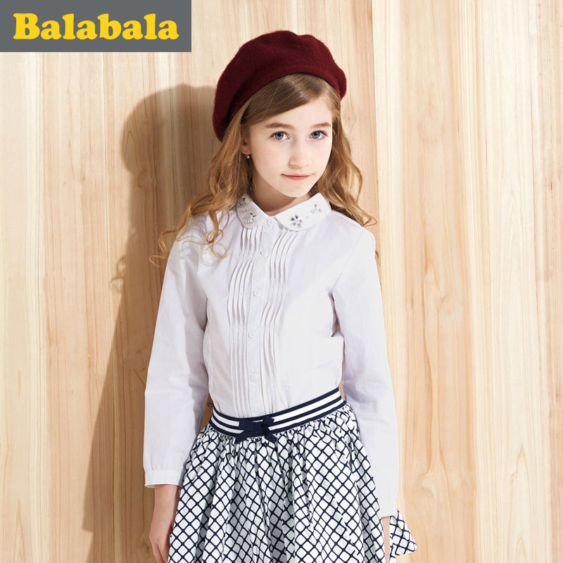 Chemise fille à manche longue - Ref 2085245 Image 1