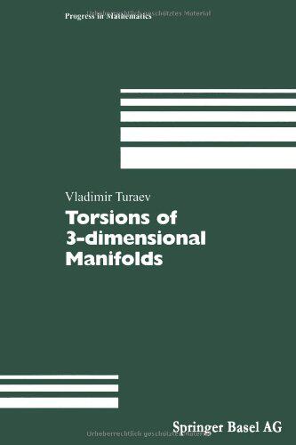 【预售】Torsions of 3-Dimensional Manifolds