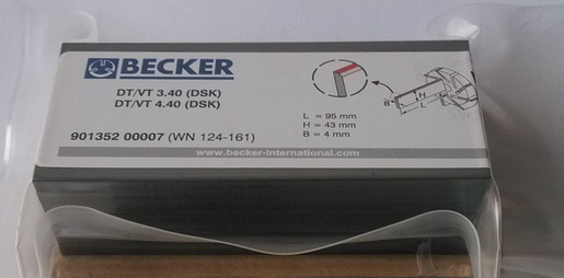 贝克VT4.40碳片BECKER真空泵碳精叶片WN124-161石墨旋片