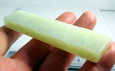 纯天然岫玉印章岫岩玉毛料DIY印章或雕刻小件练手或标本特价-2