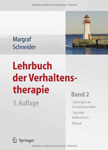 【预售】Lehrbuch Der Verhaltenstherapie: Ban...