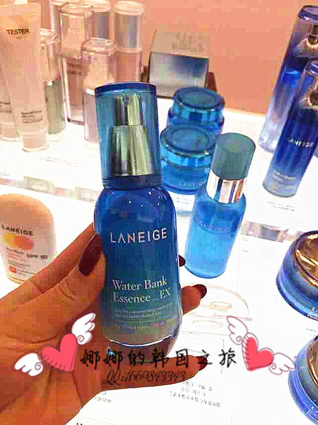 正品代购韩国直发兰芝Laneige水库凝肌精华露紧致毛孔高保湿滋润