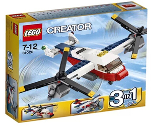 儿童益智乐高LEGO 31020 创意百变 双桨直升机 2014新款