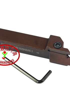 端面切断数控刀杆 端面切槽数控车刀QFHDL2020K60/80-3
