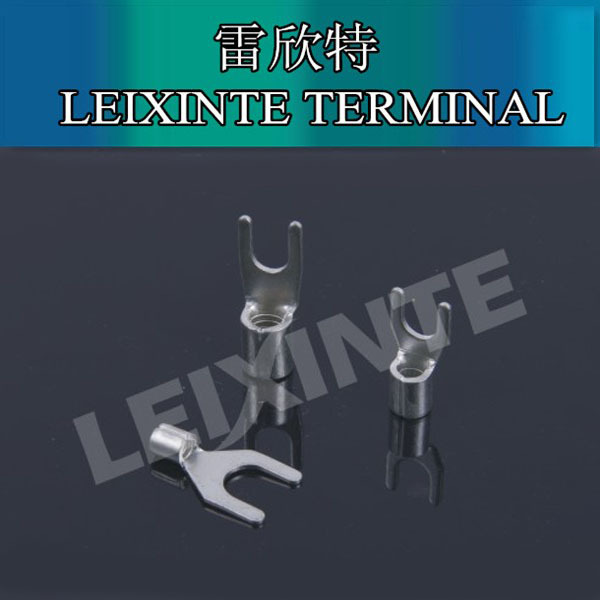 欣特冷压焊接叉形黄铜端子