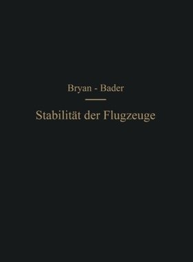 【预订】Die Stabilitat Der Flugzeuge: Einfuh...