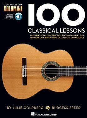 【预订】100 Classical Lessons: Guitar Lesson...