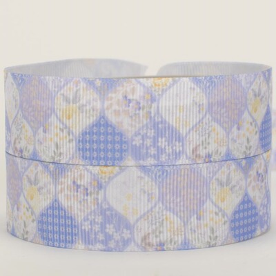 diy紫色和风卡通丝带