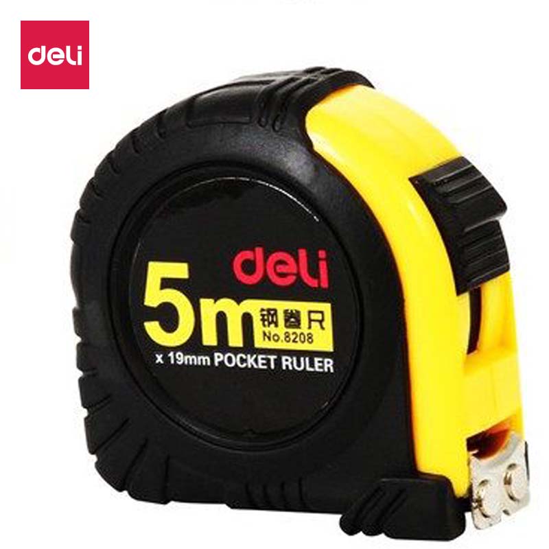 得力卷尺16mm加宽型防摔工程量