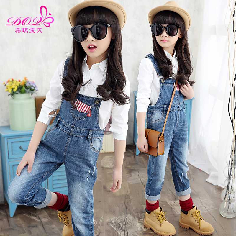 Pantalon fille en toile - Ref 2061520 Image 1