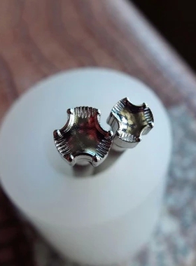 皮雕印花工具 DIY手工用具 新品精雕钢制盔甲纹印刻E684及E684S