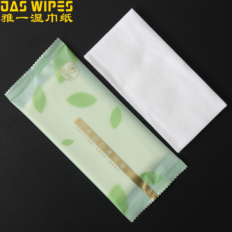 印字酒店餐厅一次性定做广告湿巾