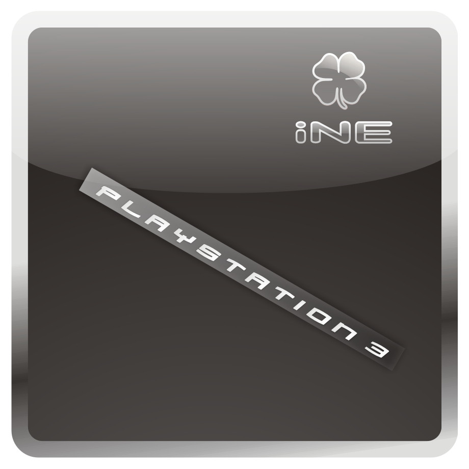 PS3/游戏反光痛车贴纸小牛电动车机箱笔记本DIY行李箱头盔贴IE004