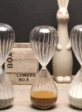 创意玻璃器皿摆件流沙软装工艺品