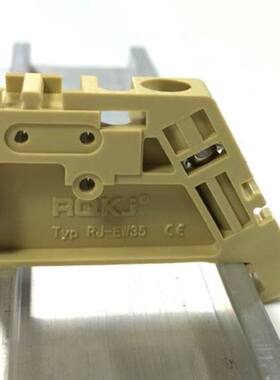 RJ2/EW35/黄色/瑞奇组合接线端子固定件/V0阻燃/品牌直销