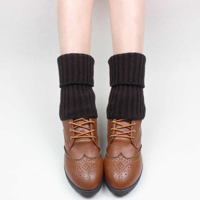 韩版袜套百搭毛线保暖潮女腿套