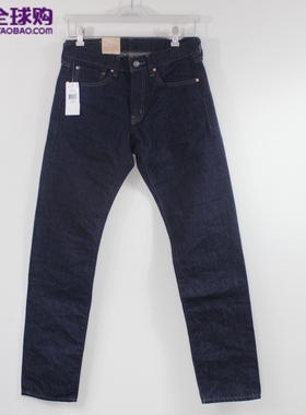 美国 Denim Supply 男士经典复古低腰修身直筒牛仔裤 男裤
