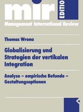 【预售】Globalisierung Und Strategien Der Vertikalen I...