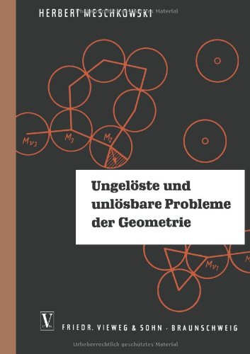 【预售】Ungeloste Und Unlosbare Probleme Der Geometrie