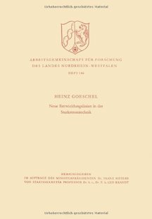 预售 Der Neue Starkstromtechnik Entwicklungslinien