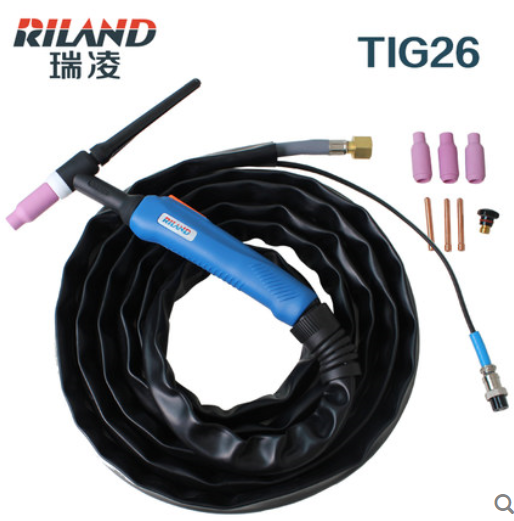 TIG26氩弧焊枪160/200/250/300焊把线WP-26焊枪