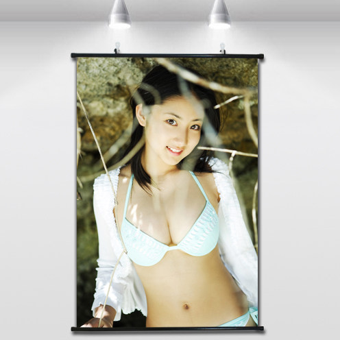 高清大胸美少女内衣性感美女模特诱惑卧室装饰画挂画夜场墙画壁画