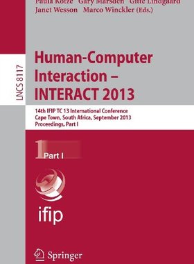 【预订】Human-Computer Interaction -- INTERA...