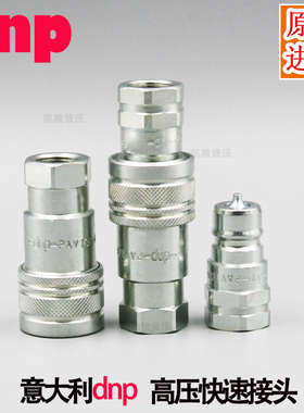 原装正品意大利DNP PAV1系列液压油压高压快速快换快插快装接头