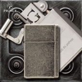 日本原装 复古打火机续航强密封光面 PRINCE王子极酷GT纯铜煤油老式