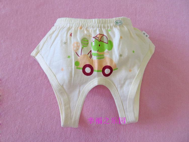 4件包邮婴儿童开裆裤衩卡通全棉内裤男女童三角内裤夏季宝宝短裤