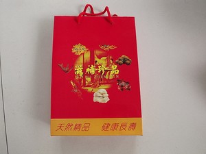 参茸新款礼品袋 药材手提袋 滋补通用小礼袋