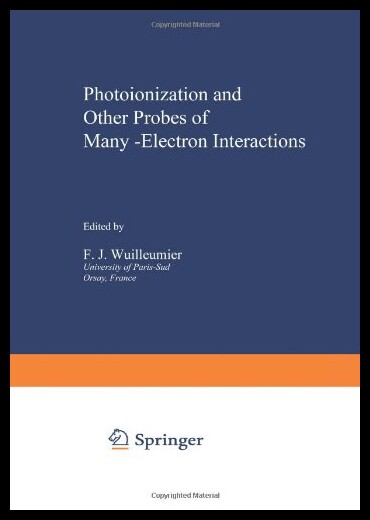 【预售】Photoionization and Other Probes of Many-Electron
