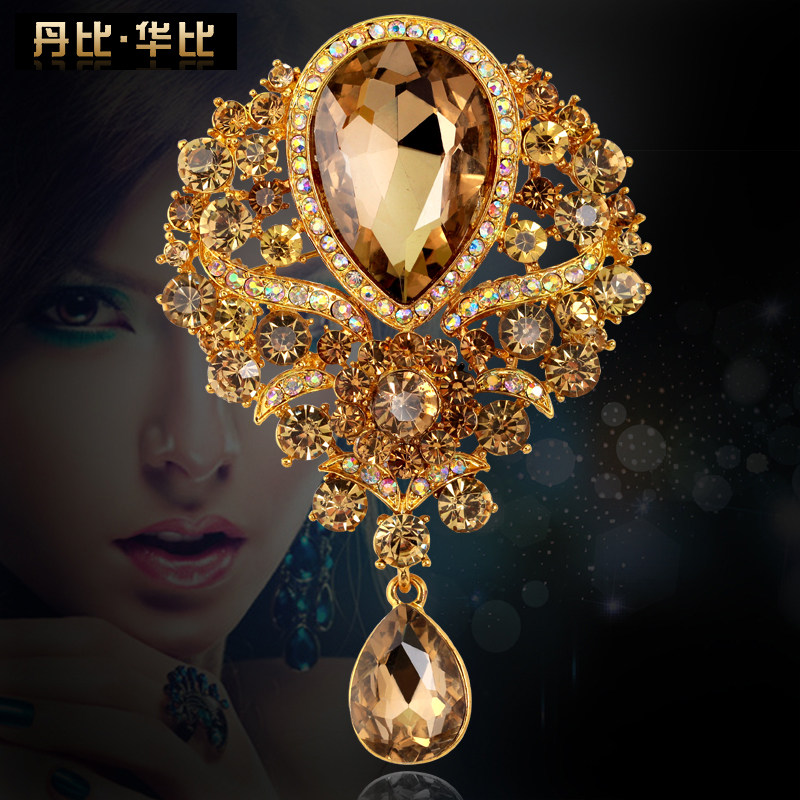 Broche femme en Zircon diamant - Ref 1185623 Image 1