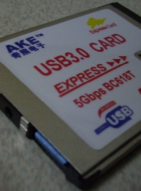 奇熊NECXG ASM1042芯片 2口 express转USB3.0扩展卡 54MM T/L型