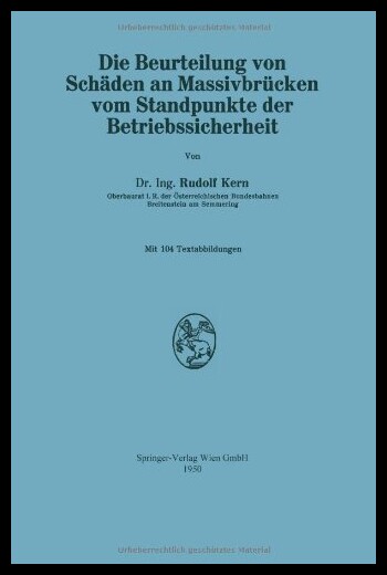 【预售】Die Beurteilung Von Schaden an Massivb