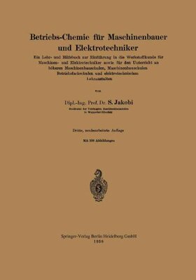 【预订】Betriebs-Chemie Fur Maschinenbauer U...