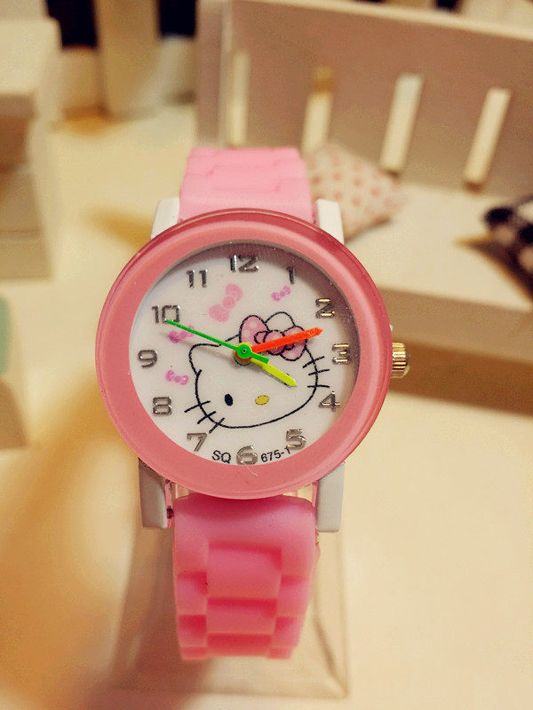 批发kitty/米奇/公主儿童手表 日韩可爱卡通电子表 手表女学生