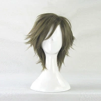 Cosplay tóc giả hoàng tử quần vợt xanh trường còng tay Guoguang anime lật mặt xám xanh tóc ngắn tóc giả - Cosplay cosplay đồ ngủ