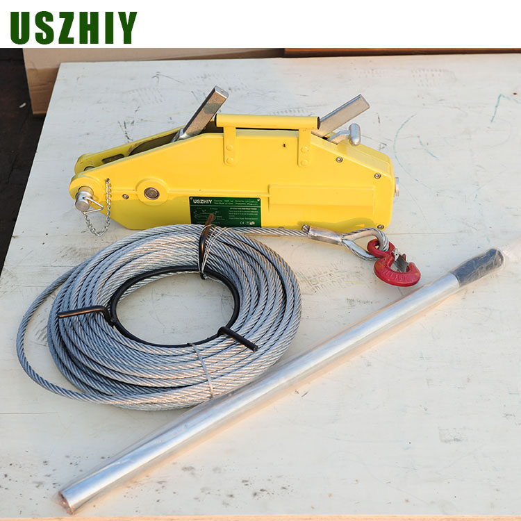 美国智友钢丝绳牵引机 进口手扳葫芦 手动新番机 0.8吨 1.6吨包邮