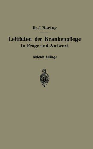【预订】Leitfaden Der Krankenpflege in Frage...
