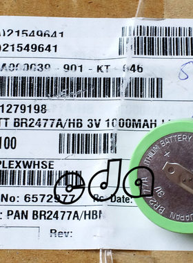 原装 日本松下Panasonic BR2477A/HBN 纽扣电池 3V1000MAH 正品