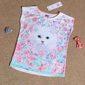 Jupe fillette en coton - Ref 2051485 Image 13