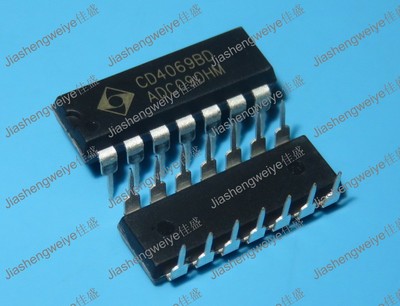 CD4069BD HCF4069 HEF4069 CD4069UBE 六非门/反相器 直插 DIP14