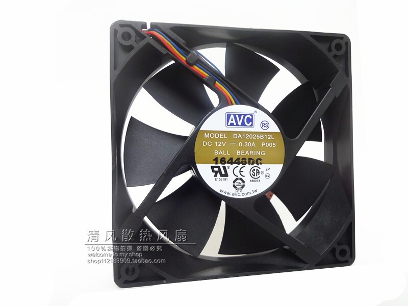 正品大风量静音avc12v机箱图片