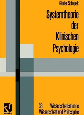 【预售】Systemtheorie Der Klinischen Psychologie: Beit...