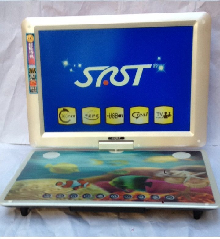 29寸26移动DVD便携式evd影碟机带小电视播放器接WIFI网络折叠无线