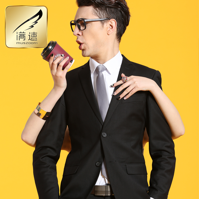 Costume homme MUSZOOM en polyester pour printemps - Ref 1576865 Image 1