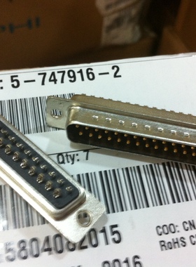 5-747916-2 泰科/安普 TE/AMP 原装正品连接器 接插件 现货期货