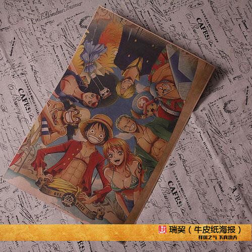 海贼王海报日本动画人物海报one piece 大海贼时代宫元宏彰定制