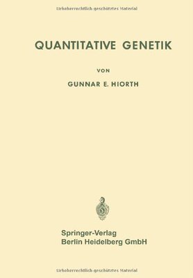 【预订】Quantitative Genetik